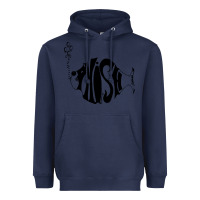 Navy p hish Heavyweight Hoodie - artisFamous