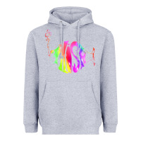 Heather Grey p hish Heavyweight Hoodie - artisFamous