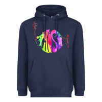 Navy p hish Heavyweight Hoodie - artisFamous