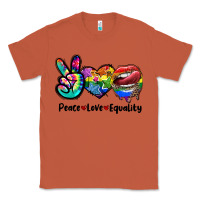 Copper Peace love equality LGBT+ Classic Tee - CowGirlArtShop