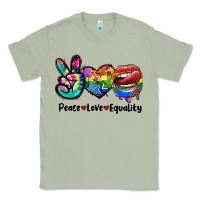 Matcha Peace love equality LGBT+ Classic Tee - CowGirlArtShop