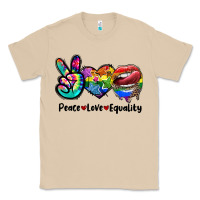 Mushroom Peace love equality LGBT+ Classic Tee - CowGirlArtShop