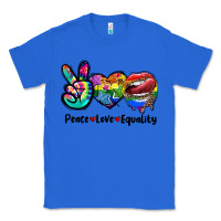 True Royal Peace love equality LGBT+ Classic Tee - CowGirlArtShop