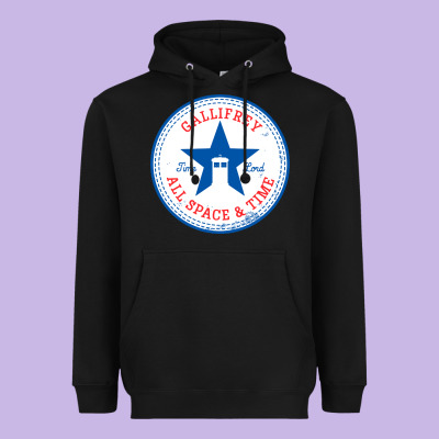 Time Lords Chucks Heavyweight Hoodie Designed By Artisfamous