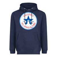 Navy time lords chucks Heavyweight Hoodie - artisFamous