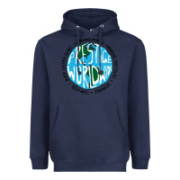 Navy step brothers Heavyweight Hoodie - artisFamous