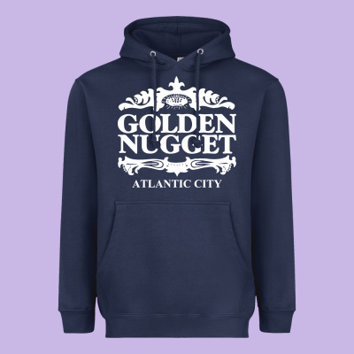 Atlantic City Golden Nugget Heavyweight Hoodie Designed By Artisfamous