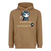 Toasted Coconut i'm harmless, i swear Heavyweight Hoodie - artisFamous