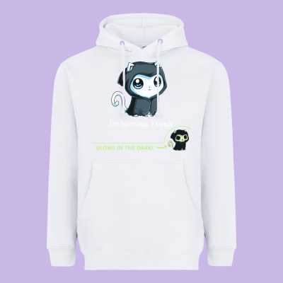 I'm Harmless, I Swear Heavyweight Hoodie Designed By Artisfamous