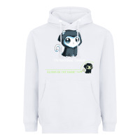 White i'm harmless, i swear Heavyweight Hoodie - artisFamous