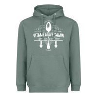 Sage vitameatavegamin Heavyweight Hoodie - artisFamous