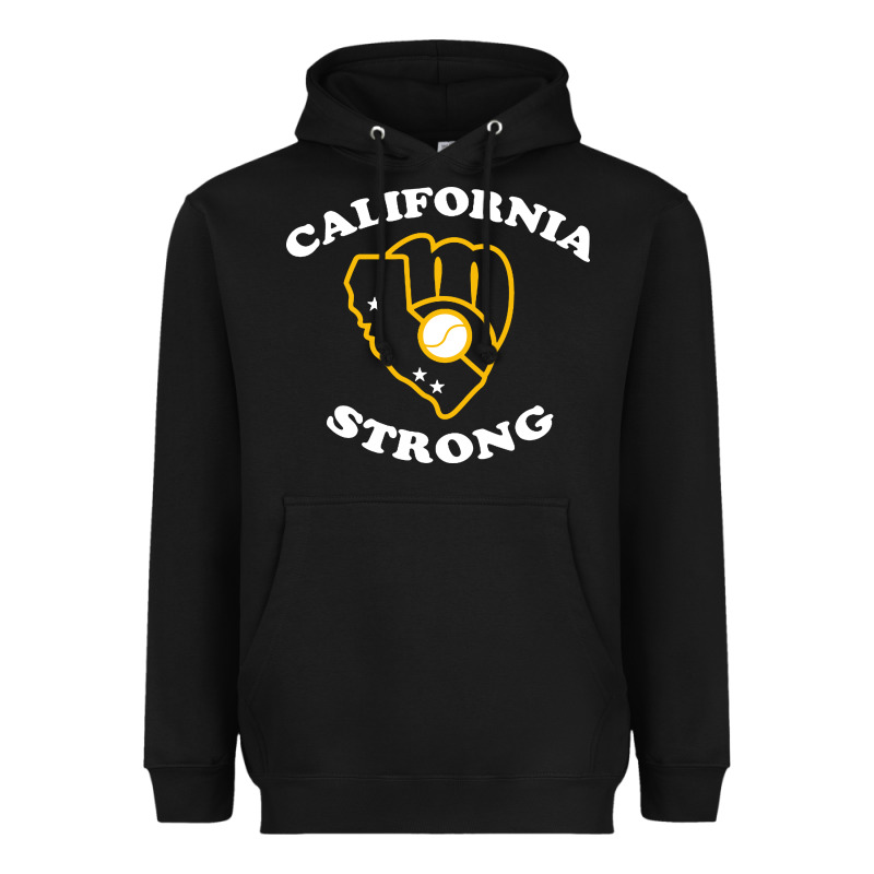 California Strong Heavyweight Hoodie by artisFamous | Teevron