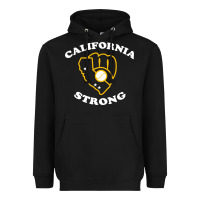 Black california strong Heavyweight Hoodie - artisFamous