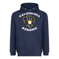 Navy california strong Heavyweight Hoodie - artisFamous