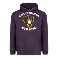 Plum california strong Heavyweight Hoodie - artisFamous