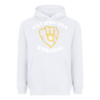 White california strong Heavyweight Hoodie - artisFamous