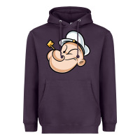 Plum The Sailor Popeye Heavyweight Hoodie - artisFamous
