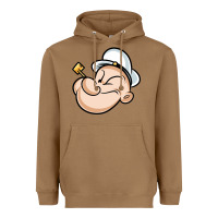 Toasted Coconut The Sailor Popeye Heavyweight Hoodie - artisFamous