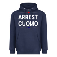 Navy anti cuomo political Heavyweight Hoodie - artisFamous