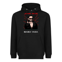 Black the baba yaga Heavyweight Hoodie - artisFamous