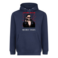 Navy the baba yaga Heavyweight Hoodie - artisFamous