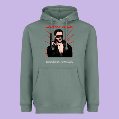 The Baba Yaga Heavyweight Hoodie Designed By Artisfamous