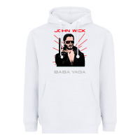 White the baba yaga Heavyweight Hoodie - artisFamous