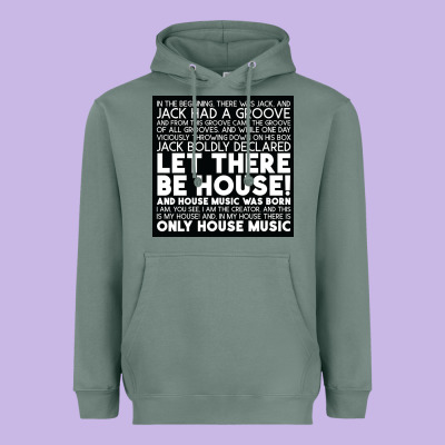 Let There Be House Music Heavyweight Hoodie Designed By Artisfamous