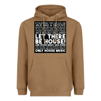 Toasted Coconut Let there be house music Heavyweight Hoodie - artisFamous