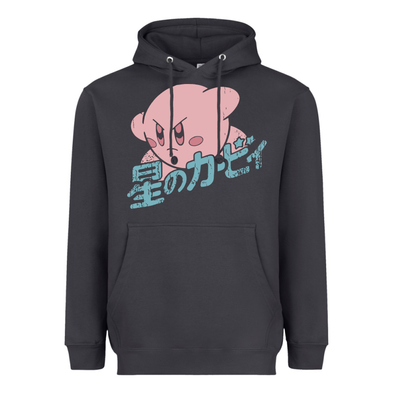 Kirby Kanji Classic Heavyweight Hoodie by artisFamous | Teevron