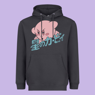 Kirby Kanji Classic Heavyweight Hoodie Designed By Artisfamous