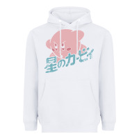 White kirby kanji classic Heavyweight Hoodie - artisFamous