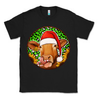 Black christmas circle earrings Classic Tee - Jasminsmagicworld