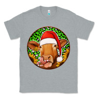 Heather Grey christmas circle earrings Classic Tee - Jasminsmagicworld