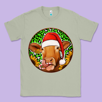 Christmas Circle Earrings Classic Tee Designed By Jasminsmagicworld
