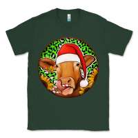 Sports Green christmas circle earrings Classic Tee - Jasminsmagicworld