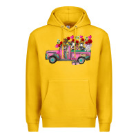 Lemon farm animals valentine truck Premium Hoodie - RacoonDesign