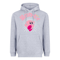 Heather Grey kirby kanji classic Heavyweight Hoodie - artisFamous