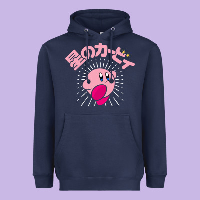 Kirby Kanji Classic Heavyweight Hoodie Designed By Artisfamous