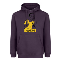 Plum norm macdonald cartoon Heavyweight Hoodie - artisFamous