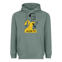 Sage norm macdonald cartoon Heavyweight Hoodie - artisFamous