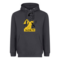 Smoke norm macdonald cartoon Heavyweight Hoodie - artisFamous