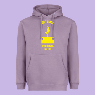 Just A Boy Who Loves Ballet Heavyweight Hoodie Designed By Artisfamous