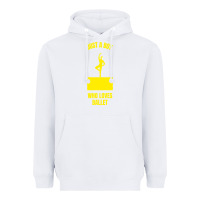 White just a boy who loves ballet Heavyweight Hoodie - artisFamous