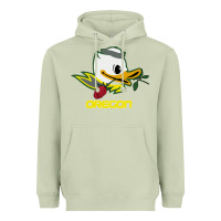 Matcha throwback oregon Heavyweight Hoodie - artisFamous