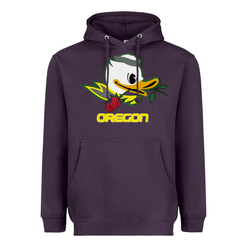 Throwback Oregon Heavyweight Hoodie by artisFamous | Teevron