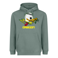 Sage throwback oregon Heavyweight Hoodie - artisFamous