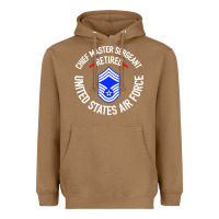 Toasted Coconut chief master sergeant retired Heavyweight Hoodie - artisFamous