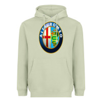 Matcha alfa racing big merch Heavyweight Hoodie - artisFamous