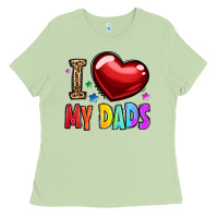 I Love My Dads Ladies Tee | Teevron